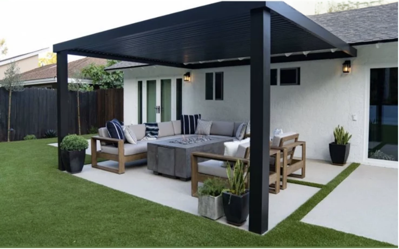 Patio Install — after